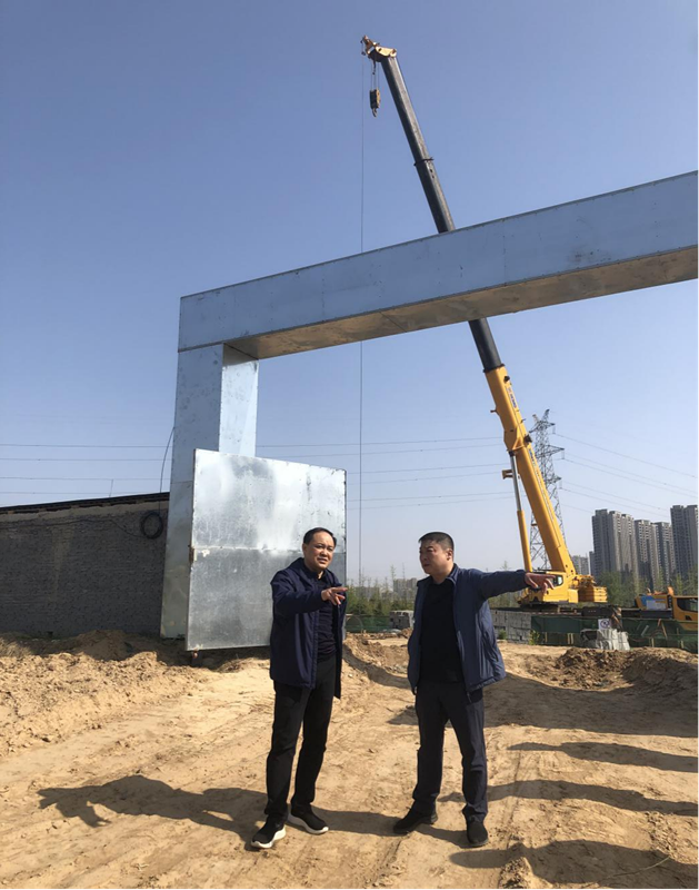 平博官方网站-平博pingbo（中国）,党委委员、副总经理张岩到侯寨新镇区安置区调研项目建设工作